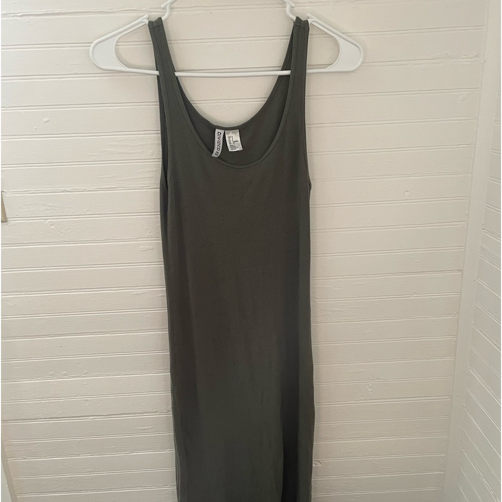 Olive Green Sundress